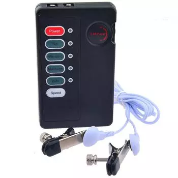 [Металлический шоковый зажим для сосков] Металлический шоковый зажим для сосков SM Пара секс-игрушки шоковый зажим для сосков Wide Clip1Hidden Hook