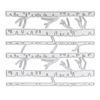 Металлический штамп для тиснения, углеродистая сталь, бумажная карточка, шаблон для поделок