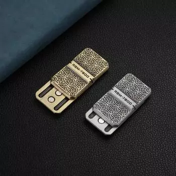 Металлический слайдер-ползунок, магнитная карточка-слайдер, мини-сенсорные игрушки, декомпрессия звуковой волны, EDC, игрушки для офисного стола для взрослых серебряный