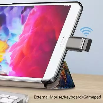 Металлический USB C TypeC Male To USB 3.2 Female OTG Data Converters Адаптеры для Телефонов Ноутбуков разноцветный