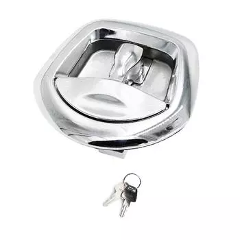 Металлический замок «хвост кита» с замком в стиле «Т» для грузовых автомобилей с уверенностью и многим другим, изготовленный из высококачественного материала, хромированная ручка черного цвета чёрный