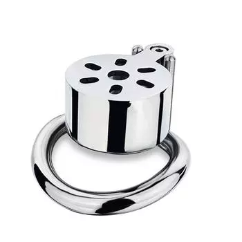 Металлический замок из нержавеющей стали CB замок целомудрия клетка для пениса кольца для эрекции шарик целомудрия растяжитель секс-игрушка уретральная игрушка 40mm/1.57in