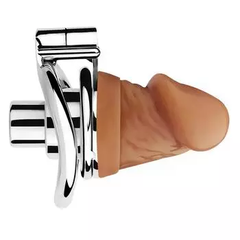 Металлический замок верности CB из нержавеющей стали, замок для пениса с поддержкой мочи, фаллоимитатор, клетка целомудрия, кольцо для члена, секс-игрушка 40mm