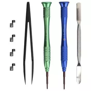 Металлический замок-защелка для контроллера Switch Joy Con, сменная часть с установочным инструментом