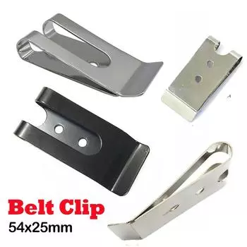 Металлический зажим для ремня, кобура, ножны, зажим для ремня, пряжка с двумя отверстиями, пружинный крючок, зажим для ремня, петля, застежка, аксессуары для кошельков, сумок