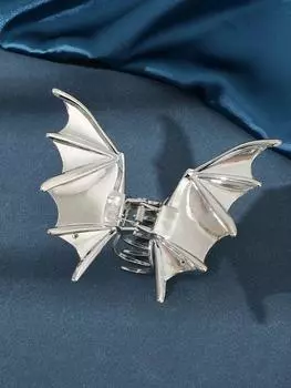 Металлический Зажим для Волос Серебристый Рейв Преувеличенный Заколка Зажим для Волос Девочки Фестиваль Хвост Заколки Головные Уборы Аксессуары