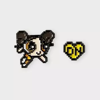 Металлический значок The PowerPuff Girls x NJ (Даниэле)