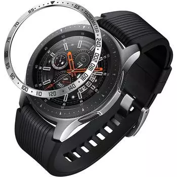 Металлическое кольцо безеля для Samsung Galaxy Watch 4 5 40 мм 44 мм, защитное кольцо, бампер, клейкий чехол Galaxy Watch 4 40mm красный