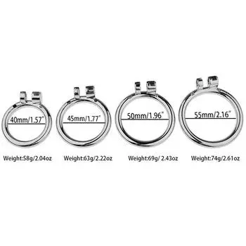 Металлическое кольцо на член, секс-игрушки для мужчин, сексуальный замок для пениса, задержка эякуляции, вес, растягивающее кольцо для пениса, эрекция, взрослые 18 пенисианских колец