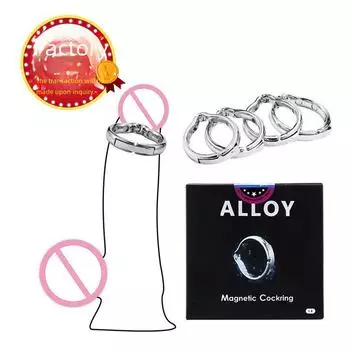 Металлическое кольцо сопротивления крайней плоти: Мужская задержка и фиксация бондажа Extra small (inner diameter 24-26MM)