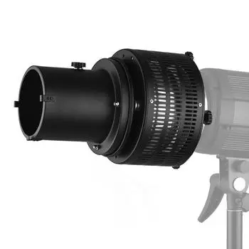 Металлическое крепление Bowens, фокусирующий отражатель, рассеиватель вспышки для фотографии, художественный эффект