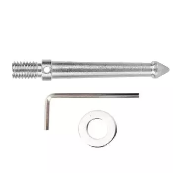 Металлическое крепление-шип для штатива-монопода с резьбой 38 дюймов Аксессуары для камеры(8 см)