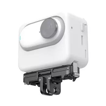 Металлическое магнитное быстросъемное крепление для спортивной камеры Магнитное крепление адаптера из алюминиевого сплава чёрный