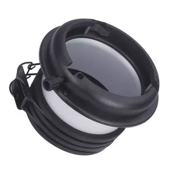 Металлическое сменное крепление для аксессуаров Bowens Mount, которые можно использовать для вспышки Profoto чёрный