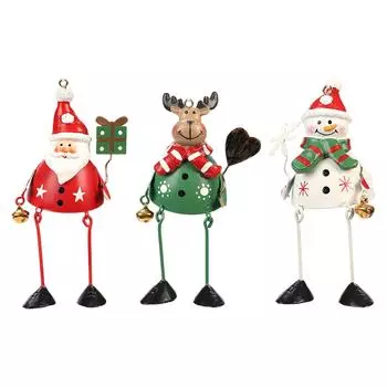 Металлическое украшение на рождественскую елку, подвесное украшение на рождественскую елку, подарок на день рождения, рождественское украшение для гостиной, спальни, улицы