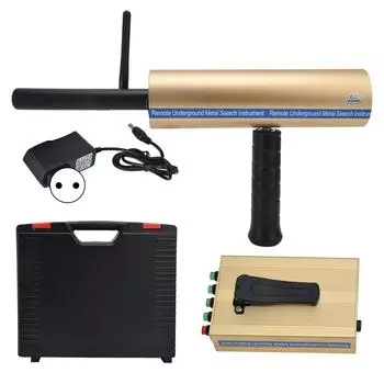 Металлоискатель 1000 метров, высокочувствительный профессиональный сканер поиска золота, серебра, меди, вилка ЕС
