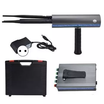 Металлоискатель AKS, сканер металла, 1200 м, большой диапазон позиционирования, медь, серебро, золото, кладоискатель, вилка ЕС 100-240 В EU Plug 100-240V