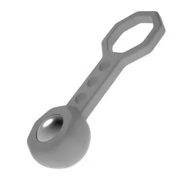 Металлоискатель Магнитный Портативный 270-градусный Обернутый Магнитный Притягивающий Инструмент Детектор Шпильки Анти Падение Искатель Шпильки серый