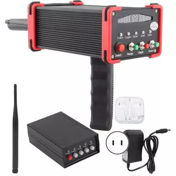 Металлоискатель подземный большой площади на большие расстояния золото серебро обнаружение поисковый инструмент вилка из США