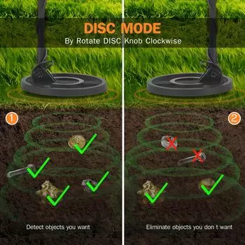 Металлоискатель Регулируемый водонепроницаемый металлоискатель 38-46 дюймов o Flash-подсказка с режимом диска для оранжевый