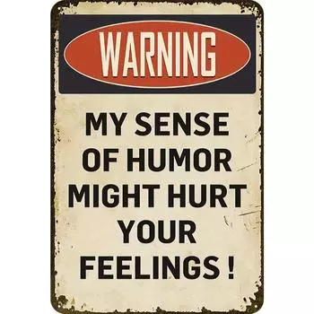 Metallwarnung Blechschild rechteckig Eisen Malerei Wand Home Bar Dekor30x40cm