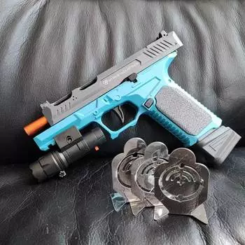 Метательный снаряд с мягкой пулей Sig17 игрушечный пистолет страйкбольный гранатомет для спорта на открытом воздухе CS игровое оружие M9A3 пистолет оружие для детей подарок