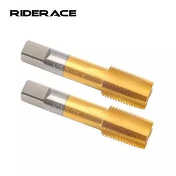 Метчик для нарезания резьбы на педалях велосипедных шатунов из быстрорежущей стали Универсальный инструмент для нарезания резьбы на шатунах Инструменты для нарезания резьбы на шатунах для шоссейных MTB-шоссейных систем