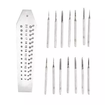 Метчик для резьбы по стали с 28 отверстиями, набор для нарезания резьбы, инструмент для ремонта часов