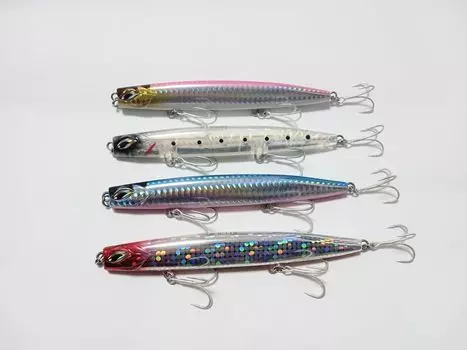 Meteor Stick Flying Sinking Pencil 35g 130mm Sinking Pen Sea Bass Bluefish Flounder Red Sea Bream Red Sea Bream Kingfish Flying Casting Yellowtail