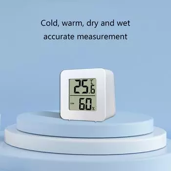 Метеостанция для офиса в помещении, домашний ЖК-цифровой гигрометр, датчик влажности, электронный термометр, температура