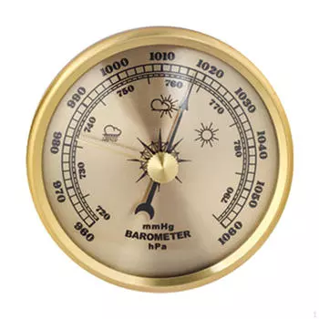 - Метеостанция, встроенный портативный манометр для измерения давления воздуха, барометрический манометр для помещений и Argent