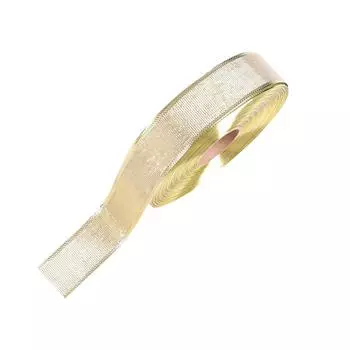 Meter 10 Beautiful Red Gold Christmas Ribbon For Charming Holiday Decorations Gift 10m Gold