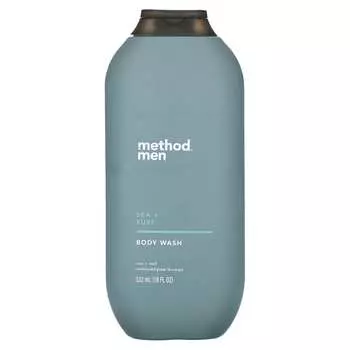 Method, Men, гель для душа, Sea + Surf, 18 жидких унций (532 мл)
