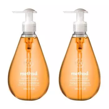 Method Высокоувлажняющее мыло для рук с ароматом мандарина и манго, 354 мл, 2 шт.