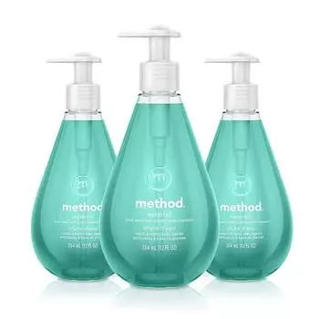 Метод Hand Wash Waterfall Биоразлагаемая формула 354,9 мл 170 г 3 упаковки, 3 единицы