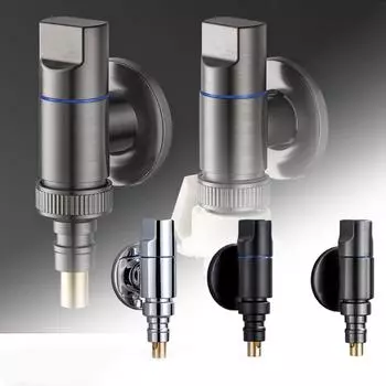 Метод установки крана Многофункциональная стиральная машина Металлическая ручка серебряный