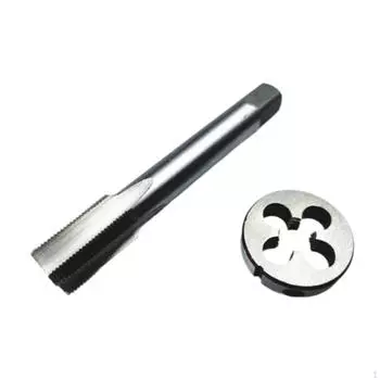 Metric Tap and Die Set M10x1 mm Sturdy Replacements for Model Processing Metal Reusable Screw