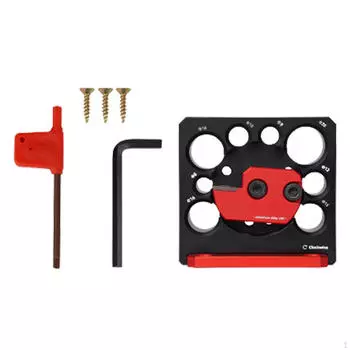 Метрическая пластина для крепления на 8 отверстий для резьбы по дереву