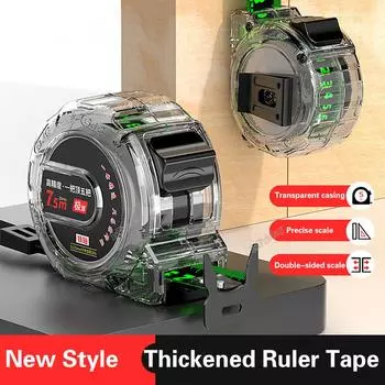 Метрическая рулетка 5/7/10 метров, точная и прочная измерительная линейка, точная и четкая измерительная лента