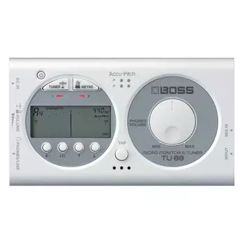 Метроном/Тюнер BOSS TU-88-WH