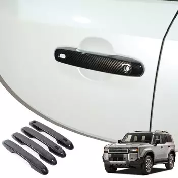 METYOUCAR Toyota Land Cruiser 250 Land Cruiser 250 Эксклюзивные накладки на дверные ручки Наружные ручки дверных ручек Ручки Дверные накладки Из АБС-пластика Тип Экстерьер