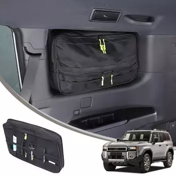 METYOUCAR Toyota Land Cruiser 250 Land Cruiser 250 Эксклюзивная сумка для хранения на заднем стекле автомобиля Сумка для хранения на окне для окна автомобиля Сумка для окна чёрный