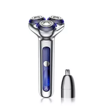 METZ Electric 27 Сухая и влажная бритва для волос в носу IPX7 Низкая Удобный футляр для хранения Деловая инструкция на японском языке В комплекте Бритва, лезвия, многофункциональная