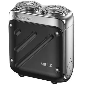 METZ Electric Small IPX7 Compact Удобный для хранения как в сухом, так и во влажном состоянии, деловой подарок, бритва, мужская, бритье, электрическая, водонепроницаемая, бритва,