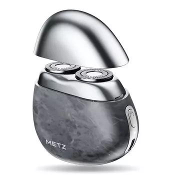 METZ Small Electric Wet and Electric Low IPX7 Face 18 Магнитный камень Удобный для бизнеса в подарок Мужская бритва, бритва, вращающаяся, сухая,