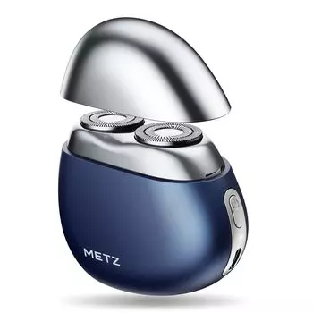 METZ Small Electric Wet and Electric Low IPX7 Face 18 Magnetic Easy For Business Gift Мужская бритва, бритва, вращающаяся, сухая, бритва, шум,