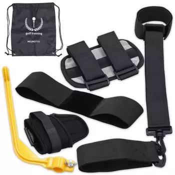 MEUMOTTO Golf Practice Set Golf Practice Practice Indoor Core Correcting Swing Practice Swing Golf Beginner Training Swing Arm Elbow Wrist Center