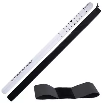 MEUMOTTO Putter Rail Putter Trainer Putting Line Guide Form Improvement Training Putting Practice Equipment Putter Practice Golf Practice Indoor Golf