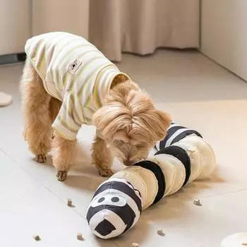 Mewoofun Pet нюхает игрушки-змеи для собак-головоломки, игрушки скрывают еду, снимают скуку, плюшевые игрушки-скрипы, устойчивость к износу и укусам