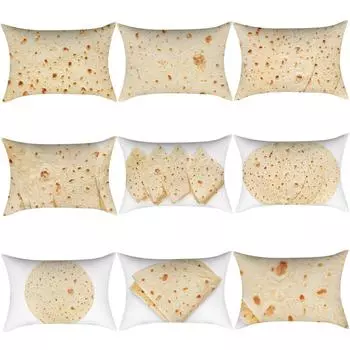 Мексиканская наволочка для буррито, диванная подушка (30см х 50см) разноцветный